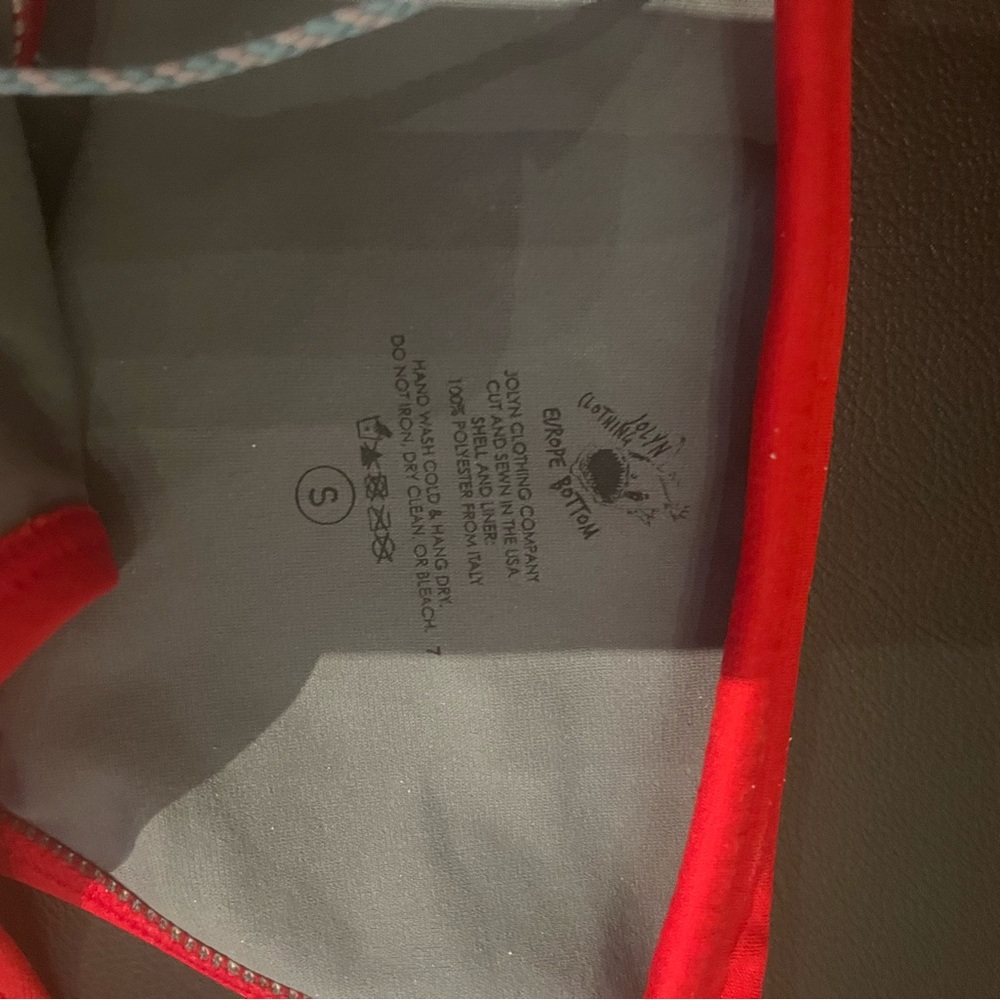 RED Joyln two piece bathing suit M and S